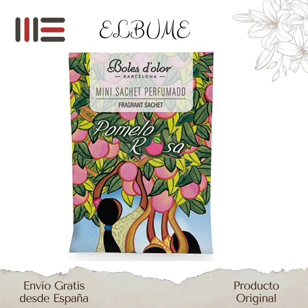 Boles D 'olor perfume air freshener grapefruit pink fills your cupboards, car, drawers, clothes boxes, shoe racks of nice scented aromas. The small environment that does not take up space lasts 6 months active.