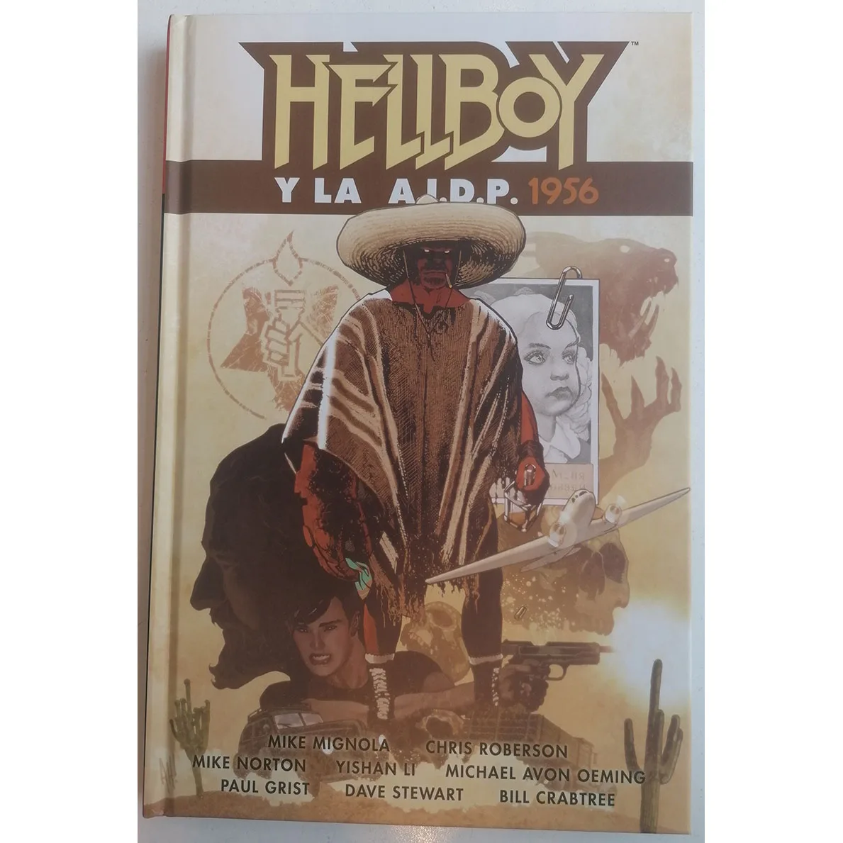 American, HELLBOY #24 HB and AIDP 1956, ED. NORMA, year 2021, author MIKE MIGNOLA, COMIC BOOK in Spanish, TEBEO