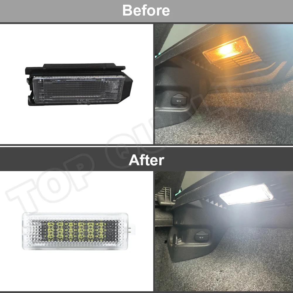 1X12V LED Luggage Lamp Interior Light Car Trunk Compartment Light For Ford Focus 2012-2018 Ford C-Max 2013-2018