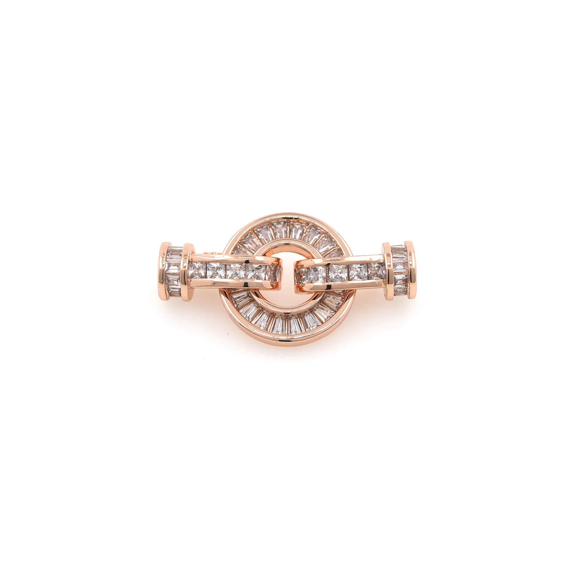 Gold Lobster Clasp For DIY Necklace Bracelet Keychain Clasp Hook For Jewelry Making Supplies Copper CZ Accessories Spring Buckle
