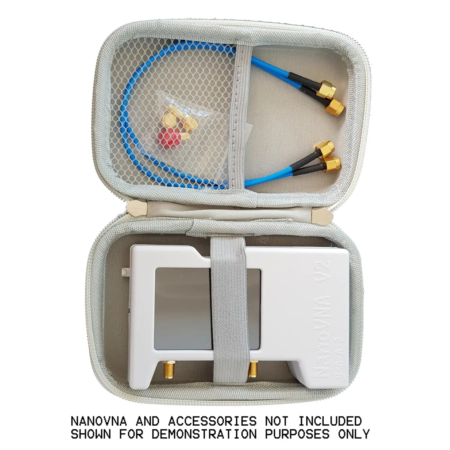 NanoVNA V2 + حاوية وحقيبة حمل