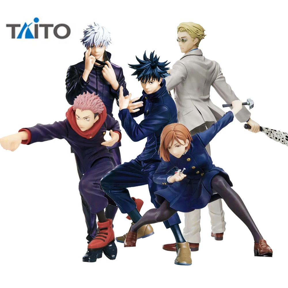 Judai Original Taito Jujutsu Kaisen Gojou Satoru Itadori Yuuji Fushiguro Megumi Kugisaki Nobara Nanami Kento Action Figure Toys