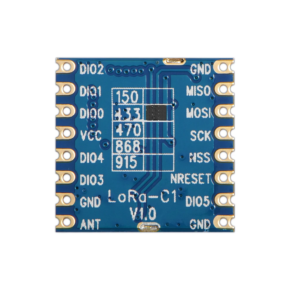 2PCS/Lot LoRa1278-C1 100mW SX1278 Chip 4km Long Distance 433MHz SPI FSK Wireless Transmitter