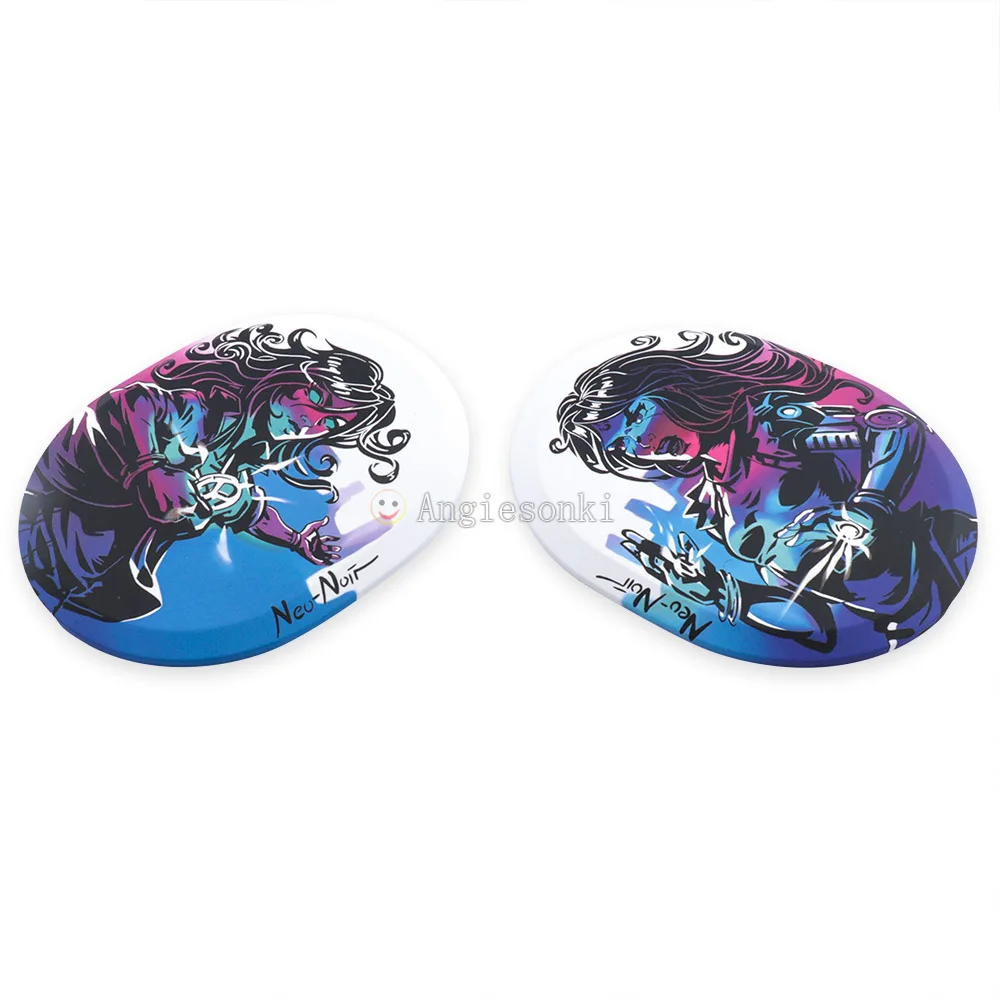 1Pair Side Covers For Steel.Series Arctis Pro Wireless Headset Multi Color Magnet