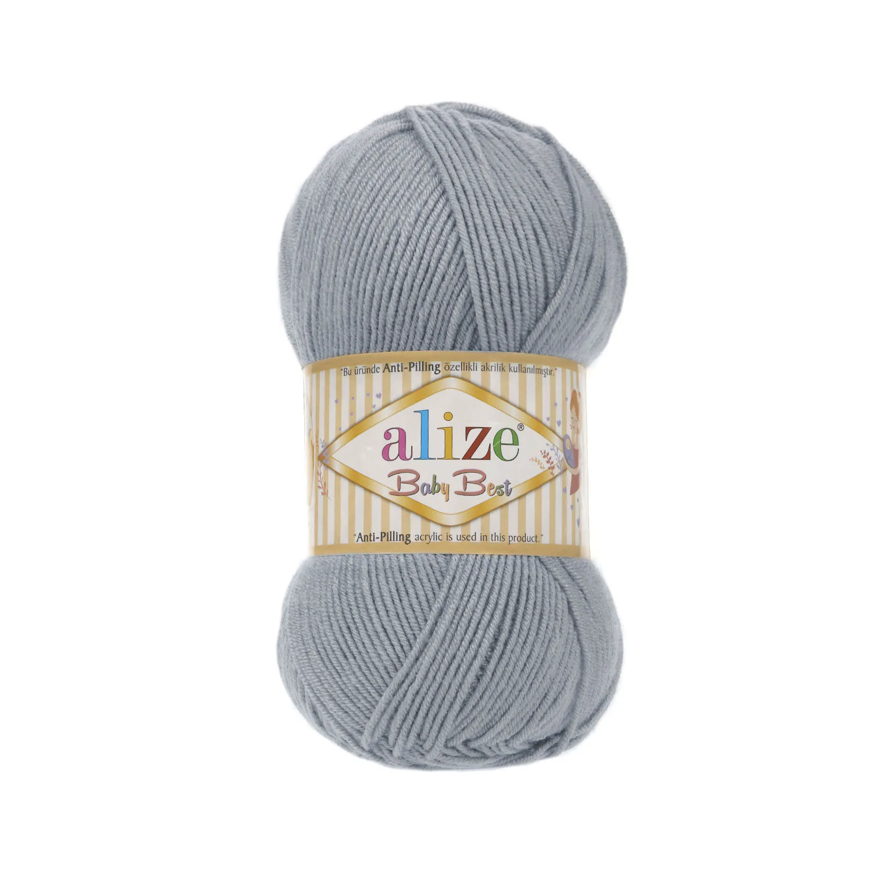 5 Pcs High Quality Alize Baby Best Anti-Pilling 100g/Ball Bamboo Acrylic Baby Thread Yarn For Hand Knitting Baby Sweater Blanket