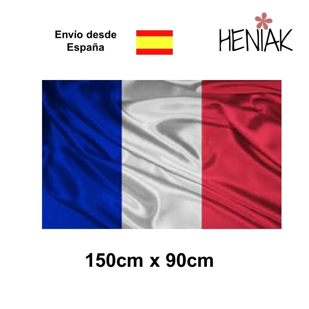 National flag France 150 cm x 90 cm polyester fabric decoration country frances Blue White Red Banner