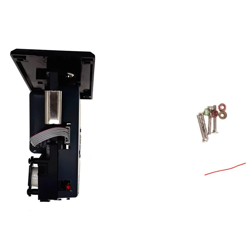 JY-910 Saída de pulso RS232 1-10 tipo de moedas Multi aceitador de moedas para seletor de moedas de PC para interface COM USB