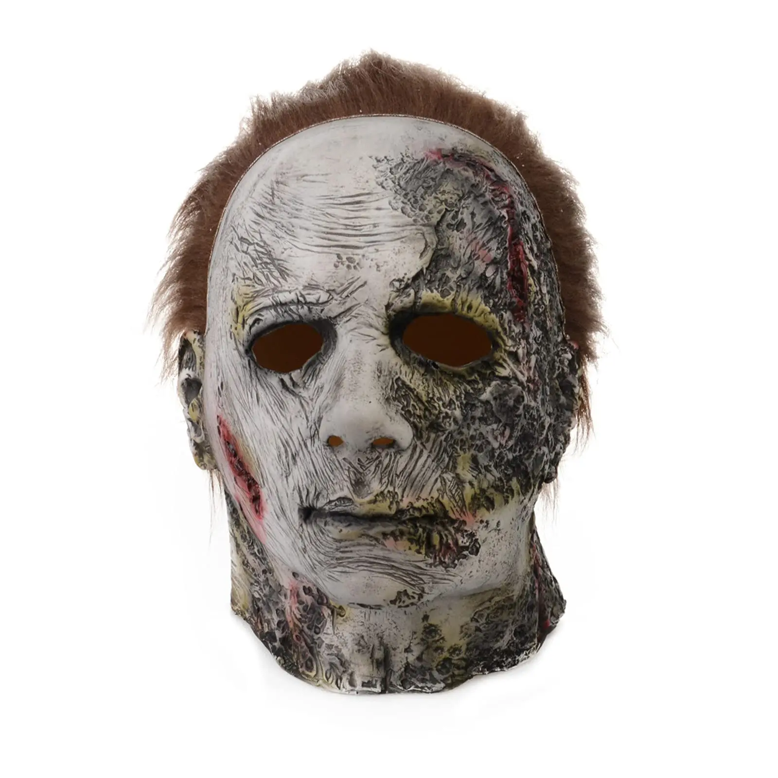 Bulex – masque d'halloween en Latex, masque d'horreur de panique de Mike Mel Moonlight, masque de Cosplay complet, masques de fête effrayants de Michael Myers