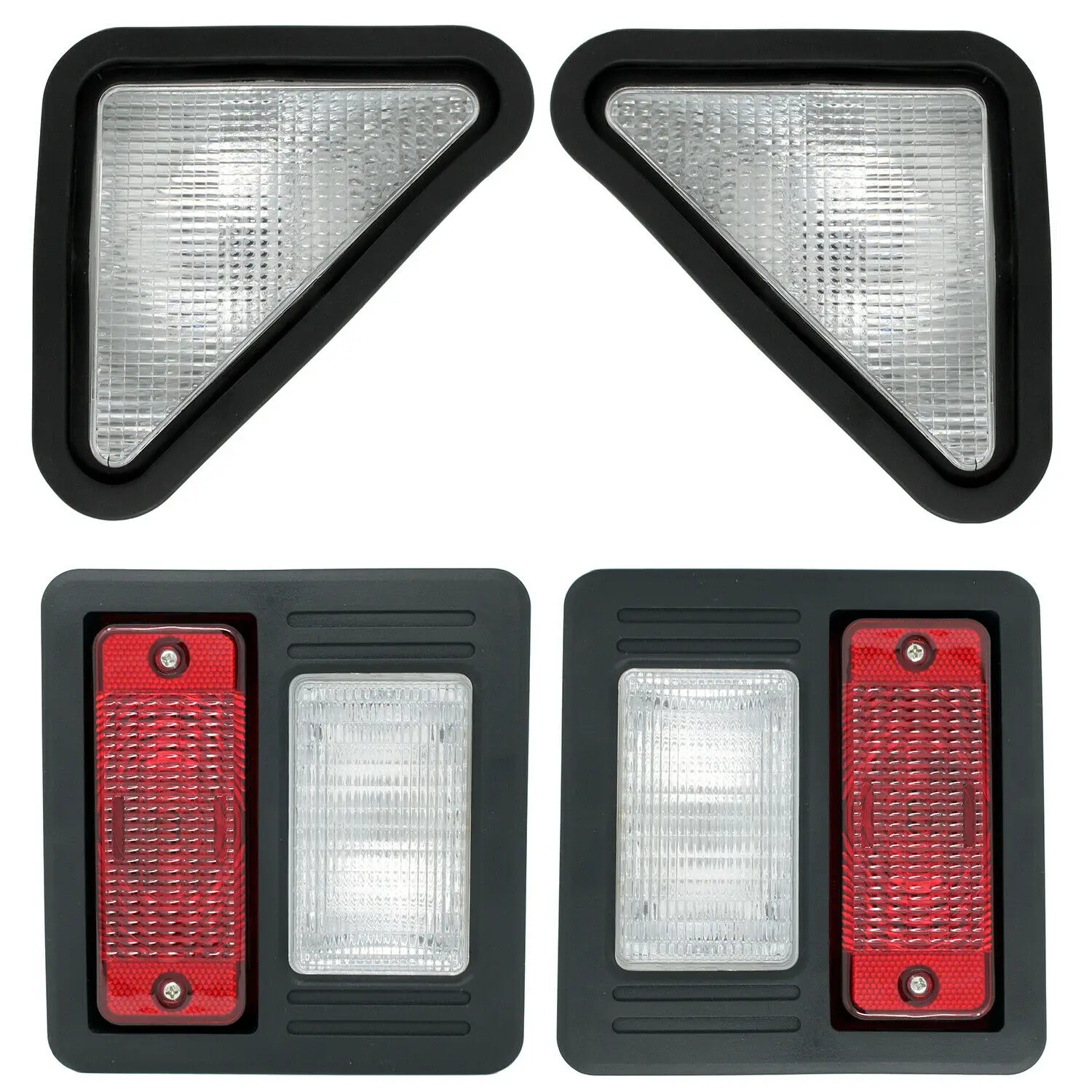 Front & Rear Light Kit 6718042 6718043 6670284 Fits Bobcat 753 763 773 863 S130 S150 S160 S175 S185 S220 S250 S300 S330