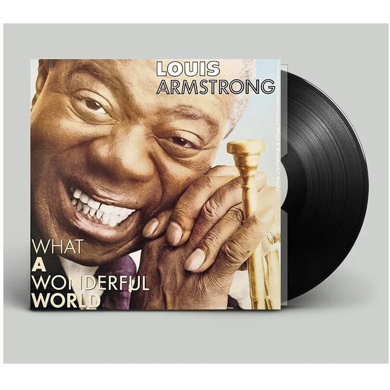 

New Genuine 12 inch 30cm 1 Vinyl Records LP Disc America Music Player Singer LOUIS ARMSTRONG Music Songs Album