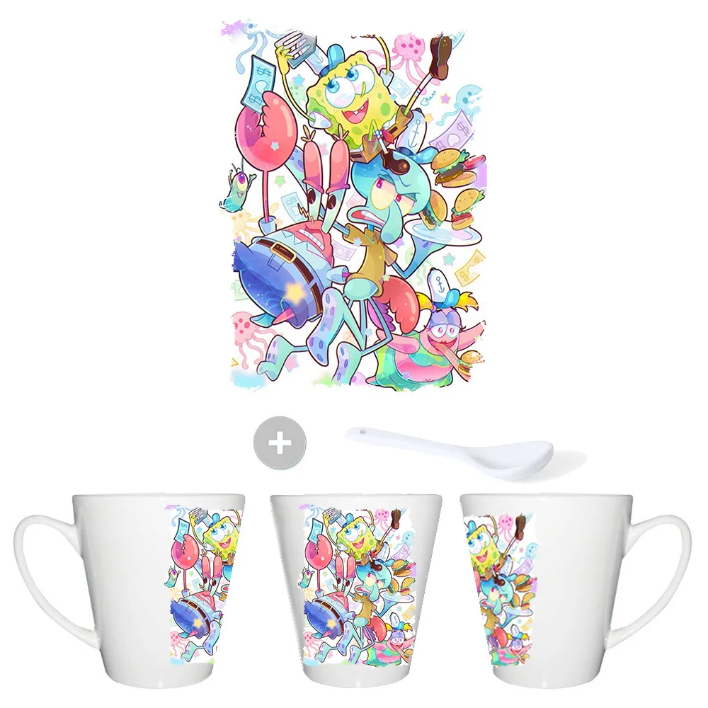 CUP TAPER CHARACTERS UNDER THE SEA conic mug