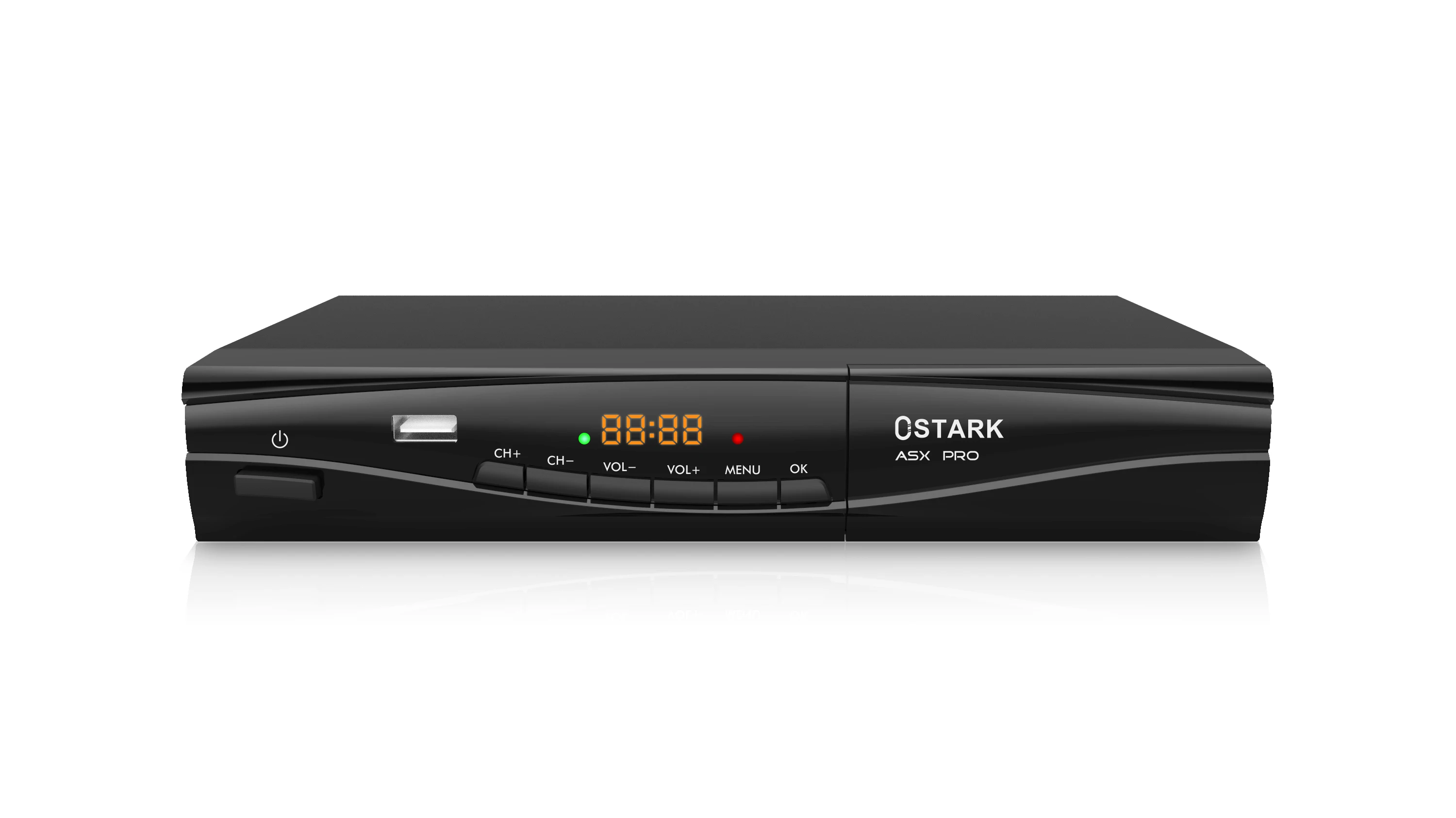 Ostark-ASX Pro DVB-S2 H265 RJ45 satellite receiver Linux system simple USB wifi shipping from Spain to all Europe