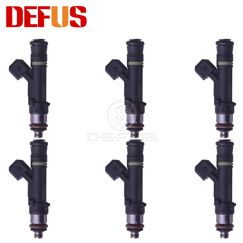 6pcs OEM 028158107 Fuel Injector For UAZ 3160 2.9L 94-03 Gasoline Injectors Nozzle Valve Injection Petrol Gas Bico