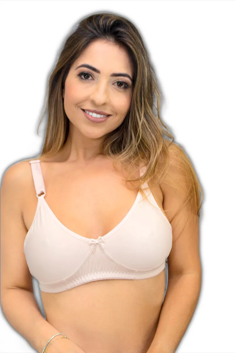 Basic Bra Reinforced Non-Bojo without Bojo With High-Sustaining Reinforced Width Strongs-Sutia