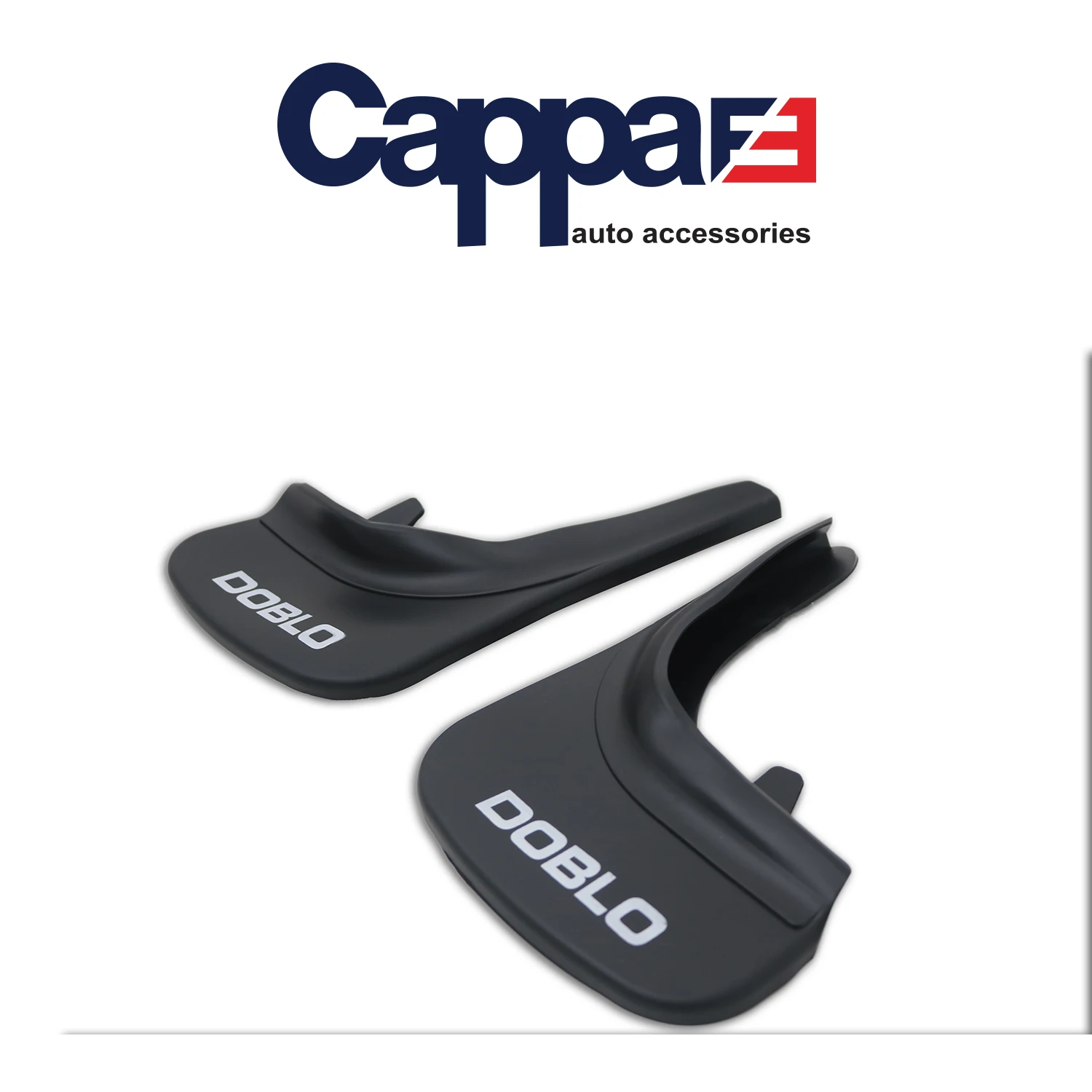 CAPPAFE Universal Mudflaps Mud Flaps Splash Guards Mudguards 2 Pcs/Set For Fiat Doblo Each Models Competible