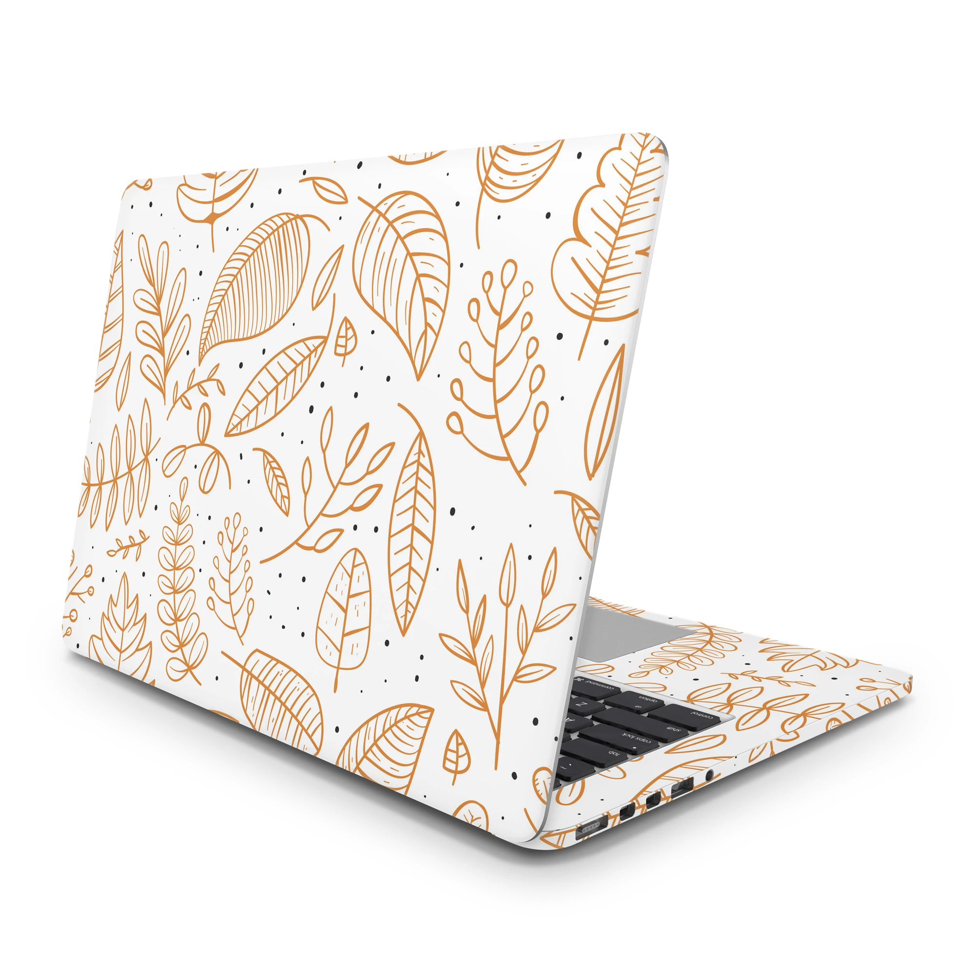 Sticker Master Autumn Background With Leaves Laptop Vinyl Sticker Skin Cover For 10 12 13 14 15.4 15.6 16 17 19 