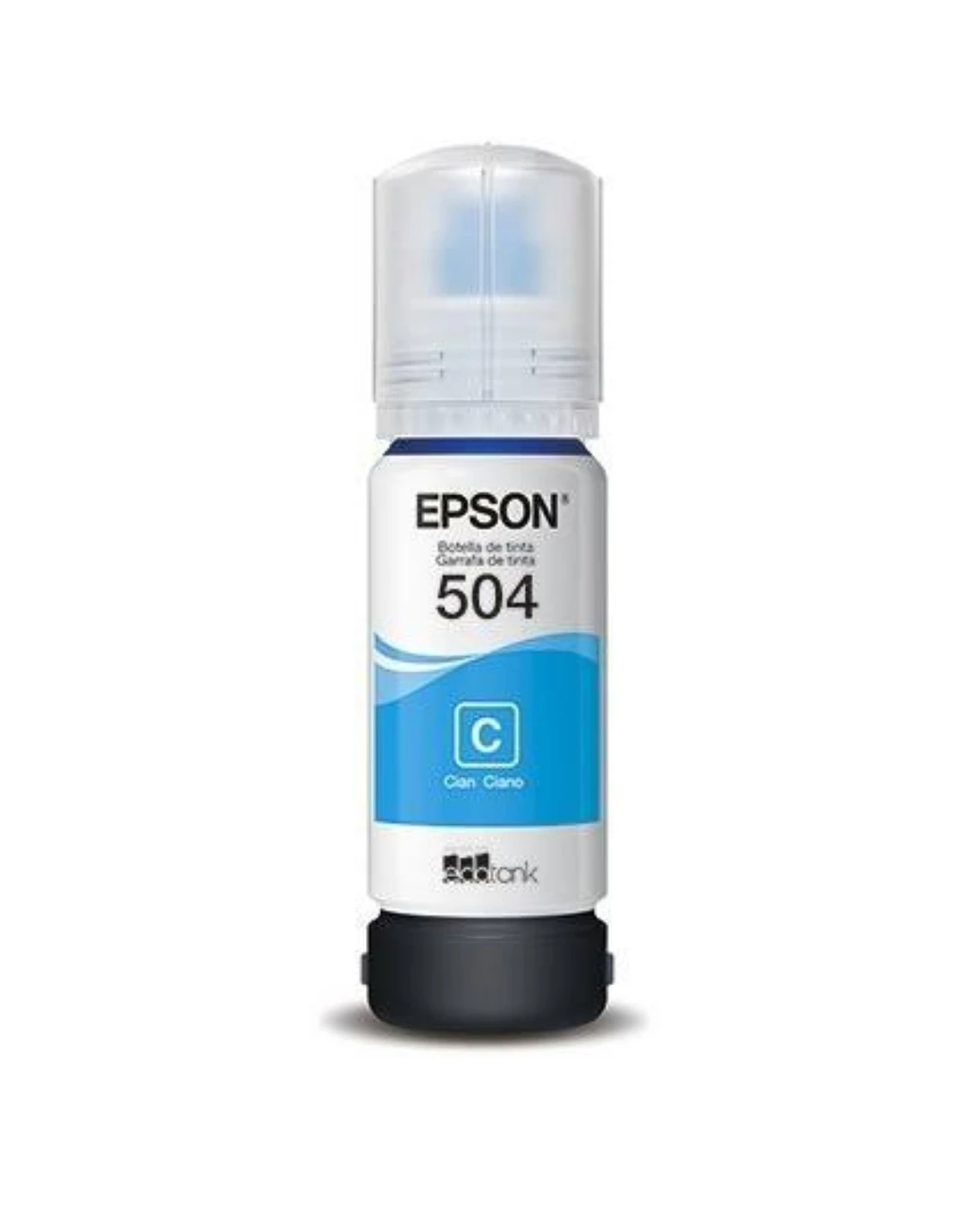 TINTA EPSON 504 T504220 CIANO ORIGINAL L4150 L4160 L6171 L6161