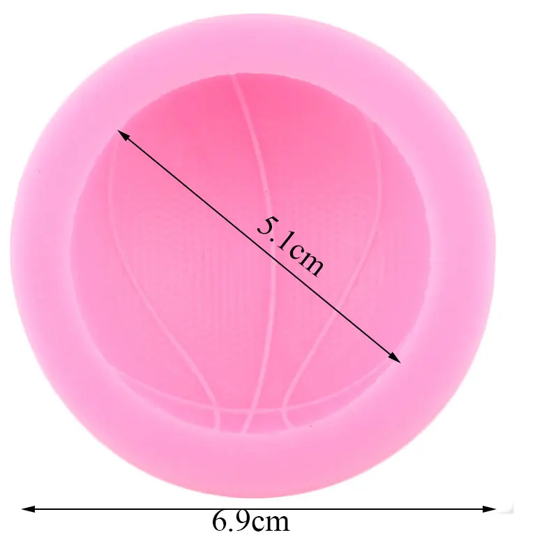 Football Baseball Basketball Rugby Tennis Sport Ball Silicone Mold Candy Resin Chocolate Mould Fondant Cake Decorating Tools
