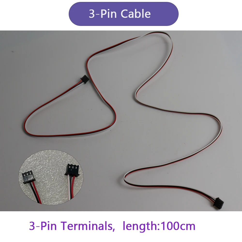 Mini interruptor de límite Vertical, 3 piezas, Cable de 3 pines, para CNC 3018