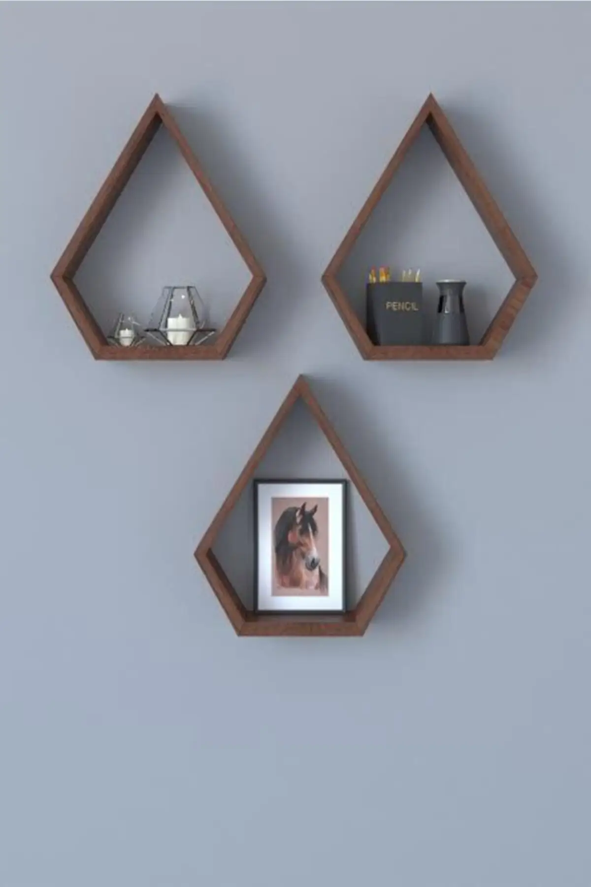 Regentropfen Feste Wand Regal