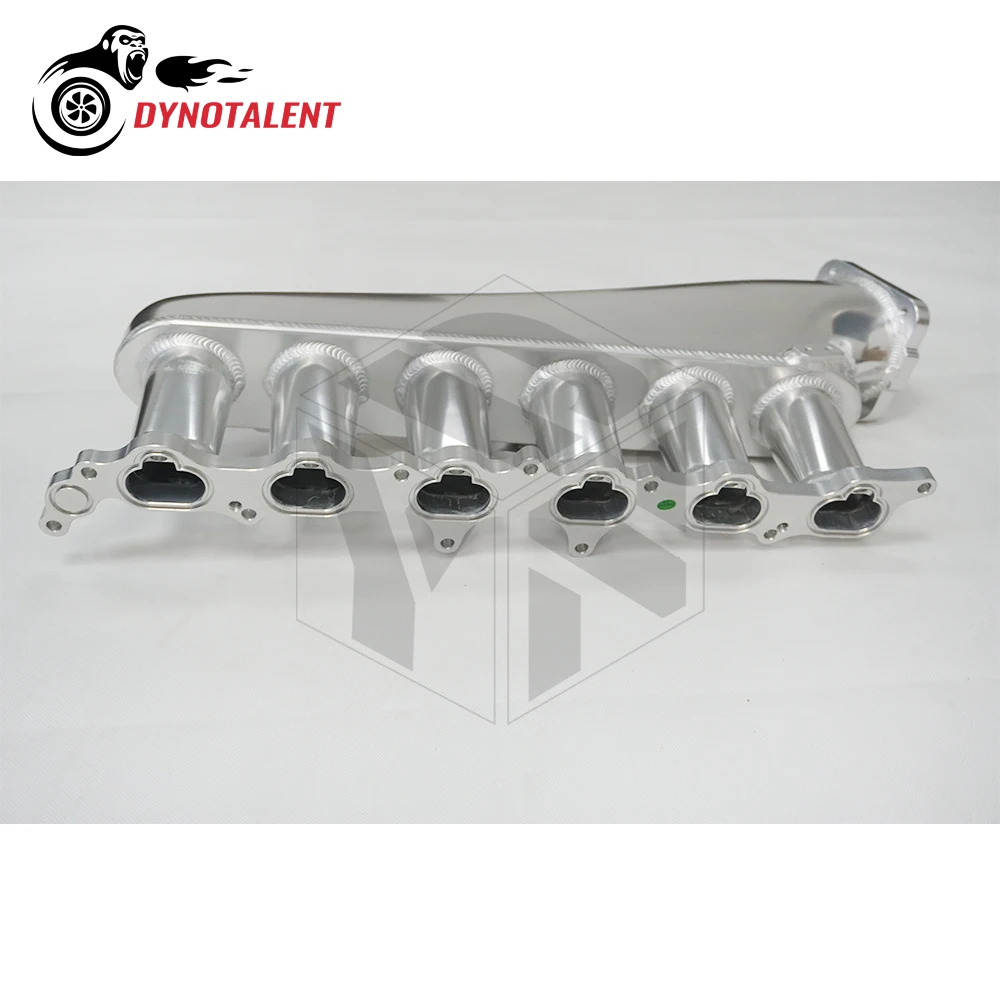 DYN RACING Billet-zestaw do kolektora dolotowego dla 2jz 2 jz-ge, 6 wtryskiwaczy, 90mm, przepustnica, aluminiowy korpus, wydajność, wlot