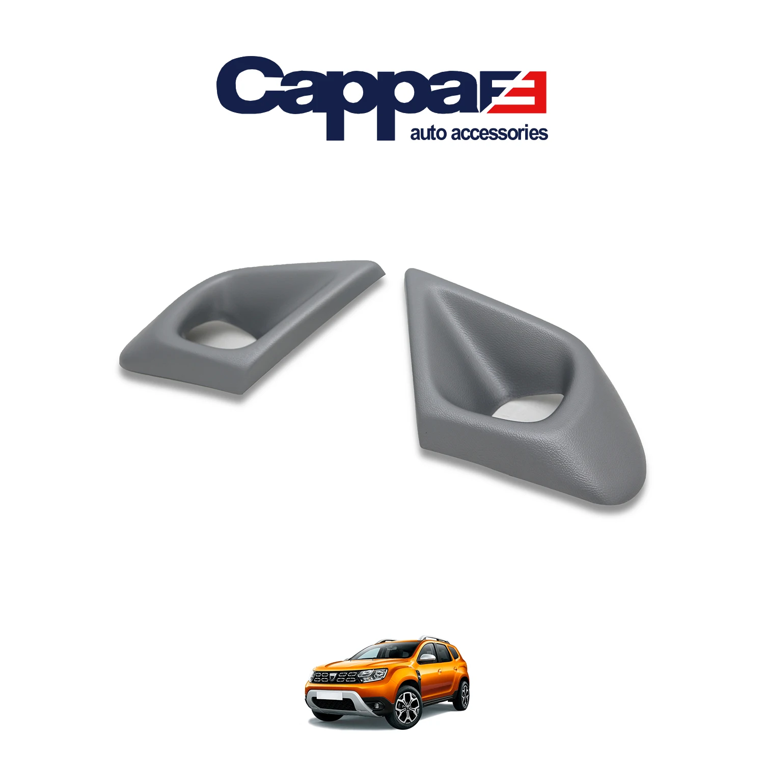 CAPPAFE Duster Compatible with 2018 and After models Fog Light Frame ABS plastic perfectly compatible with your vehicle