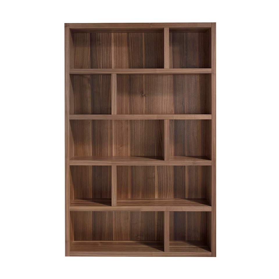 0.5mm thick natural walnut plated DM bookshelf 3180 Angel sow