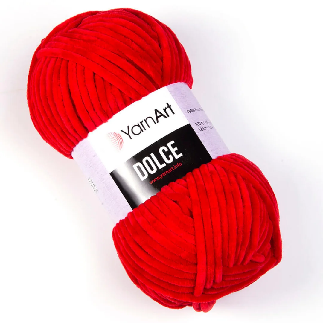 Yarnart Dolce 100% Micro Polyester Soft Velvet Skein Bulky Amigurumi Knitted Doll Threads YarnCrochet Tricots DIY Loop trikotin