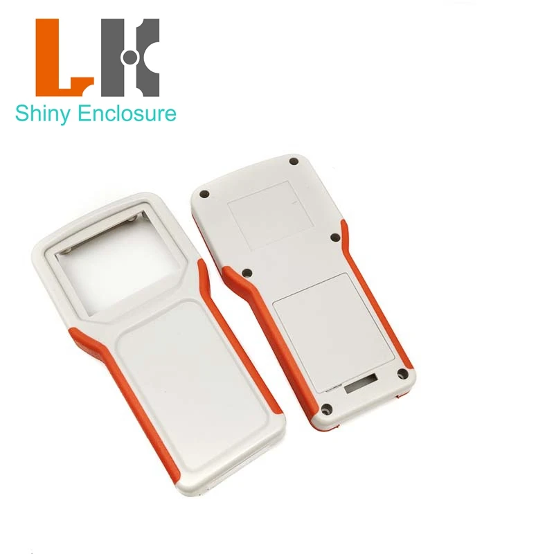 LK-HC37 4 AAA Plastic Electronic Enclosure Handheld Instrument Enclosure With Battery Holder Abs Housing163x80x30mm