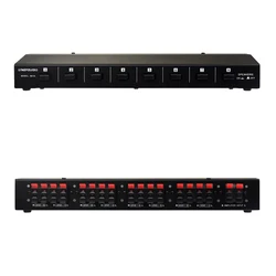 1 input 8 output power amplifier and horn switch \ horn switch distributor \ comparator 100W lossless per channel