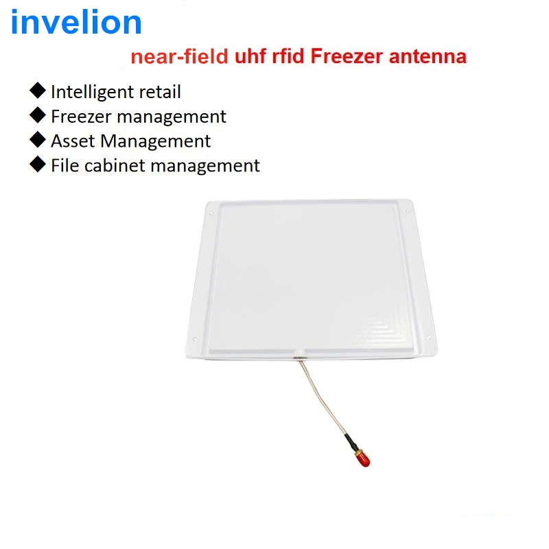 refrigerator inventory uhf 8dbi rfid antenna SMA uhf short range circular antenna IP67 for Asset smart shelf tracking system