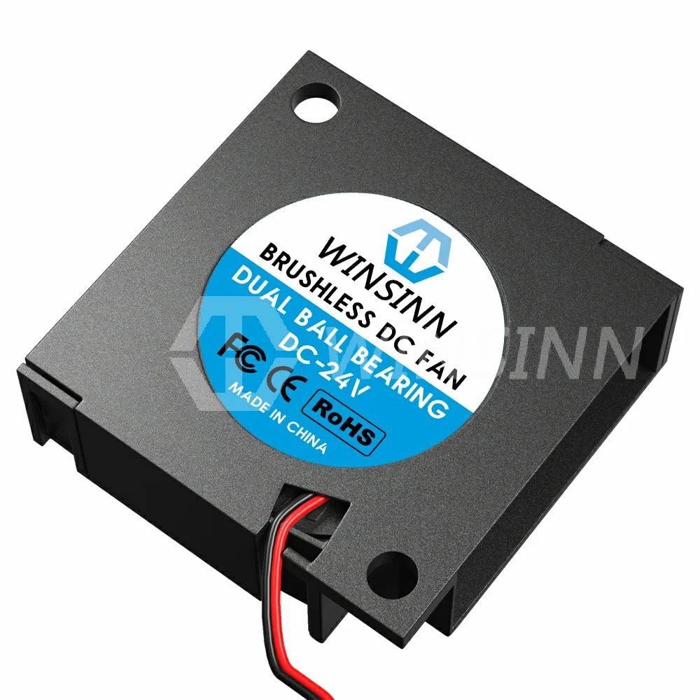 WINSINN 3010 ventilador de 30mm DC 5V 12V 24V hidráulico/doble rodamiento de bolas turbina de refrigeración sin escobillas Turbo 30mm x 10mm 2PIN