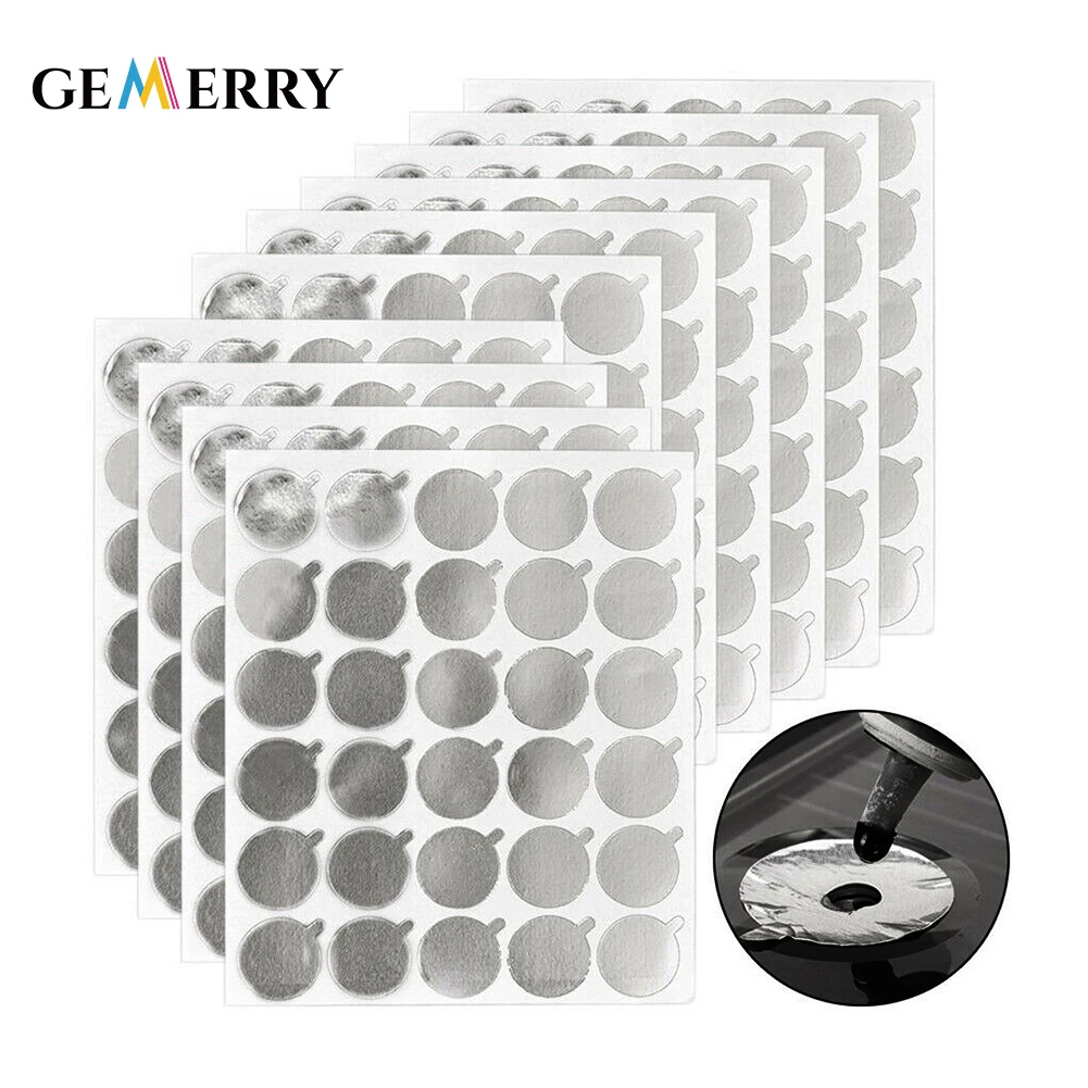 300pcs Disposable Grafted Eyelash Glue Sticker Holder Pallet Eyelash Extension Glue Pad Under Lash Jade Stone Eyes Makeup Tool