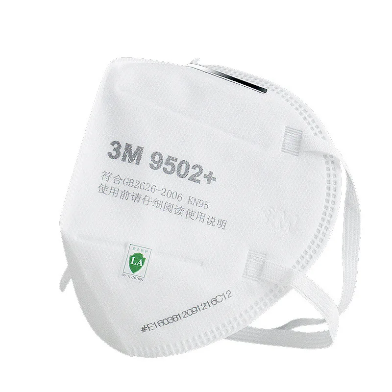 3M 9502+/9501+ KN95 Particulat Respirator Anti PM2.5 Smog Protective Face Mask Influenza Mask