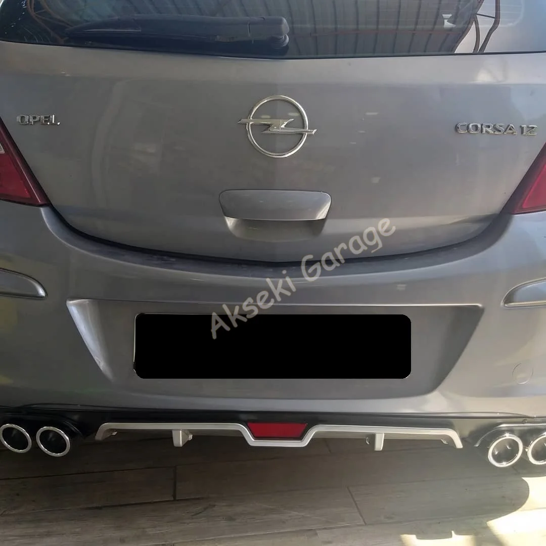 

Fit For OPEL CORSA D Diffuser Rear Bumper Extension Attachment-Car Accessories Auto Styling Modified Spoiler Diffuser Extension