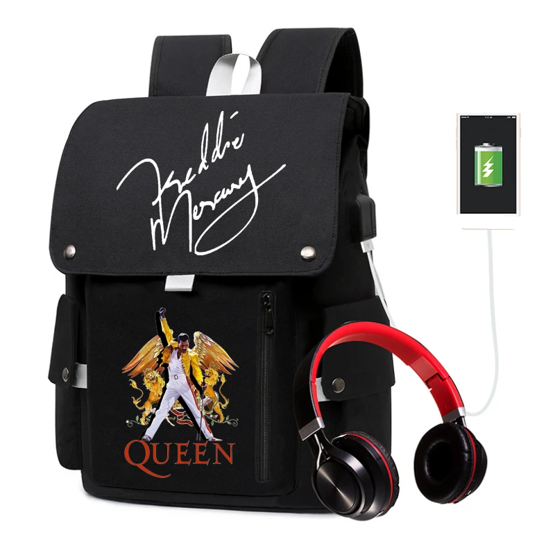 Sac à dos d\'école mignon Freddie Mercury pour enfants, cadeau Girly, 2022