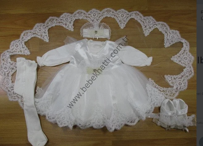 Baby first birthday outfits baby girl clothes sets newborn baby girl christening party clothing little girl