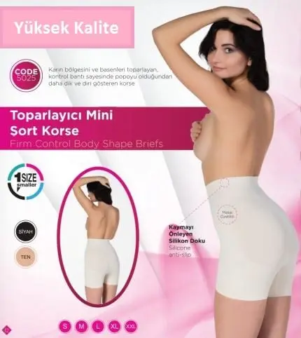 1 Size İnceltici Hip Rallysport Naadloze Boxer Buiten Ghost Corset