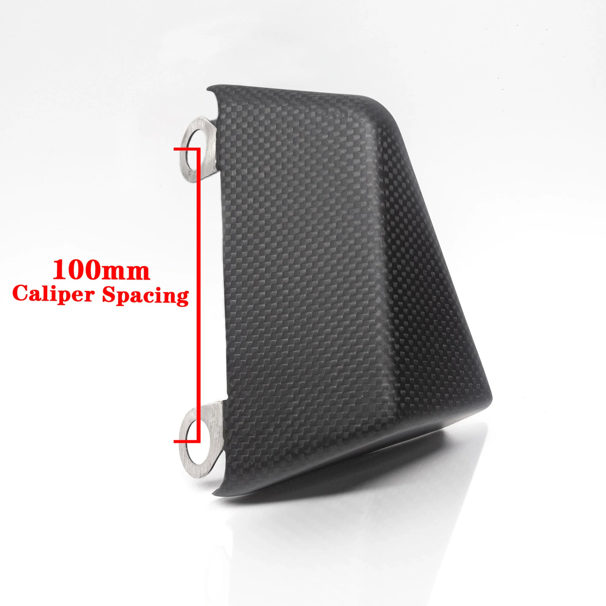 Caliper spacing 100mm Carbon Fiber Motorcycle Brake Ducts Air Cooling kit Applicable to all Bikes