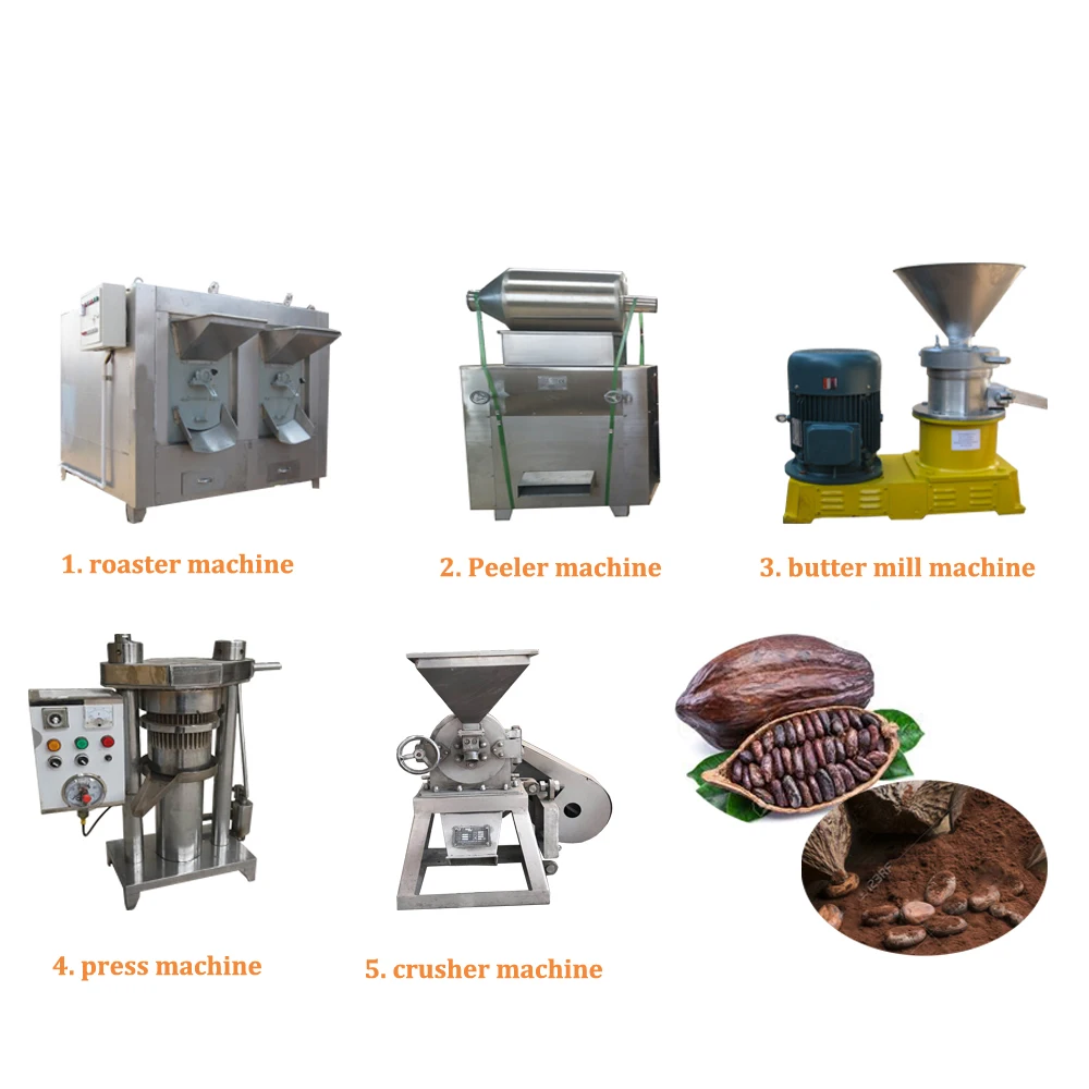 Cocoa Bean Milling Machine for Making Cocoa Powder Factory Price