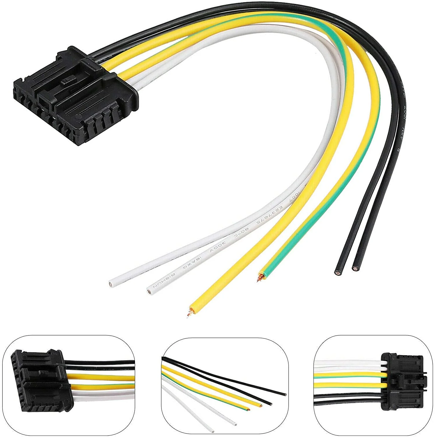 

Tail light harness wiring connector, loom for tail lights