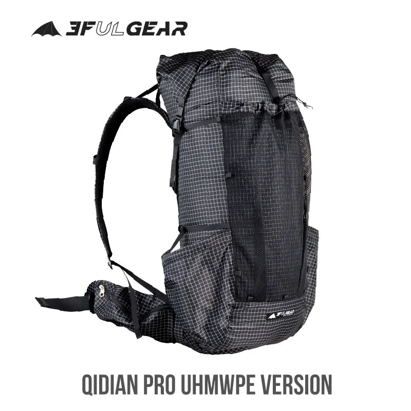 3F UL biegów QiDian Pro plecak wodoodporny odkryty Camping paczka torba turystyczna wspinaczka Qi Dian UHMWPE UltraLight Trek mężczyźni kobiety 46L