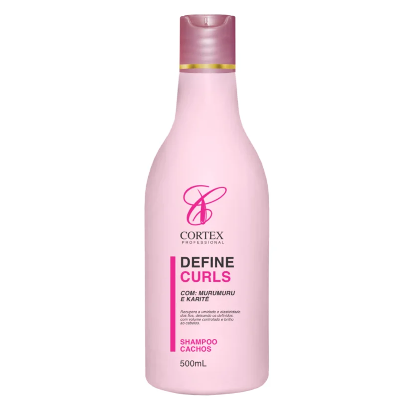 Professional Shampoo Curls 500ml For Afro or Curled Hair With Shea and Murumuru