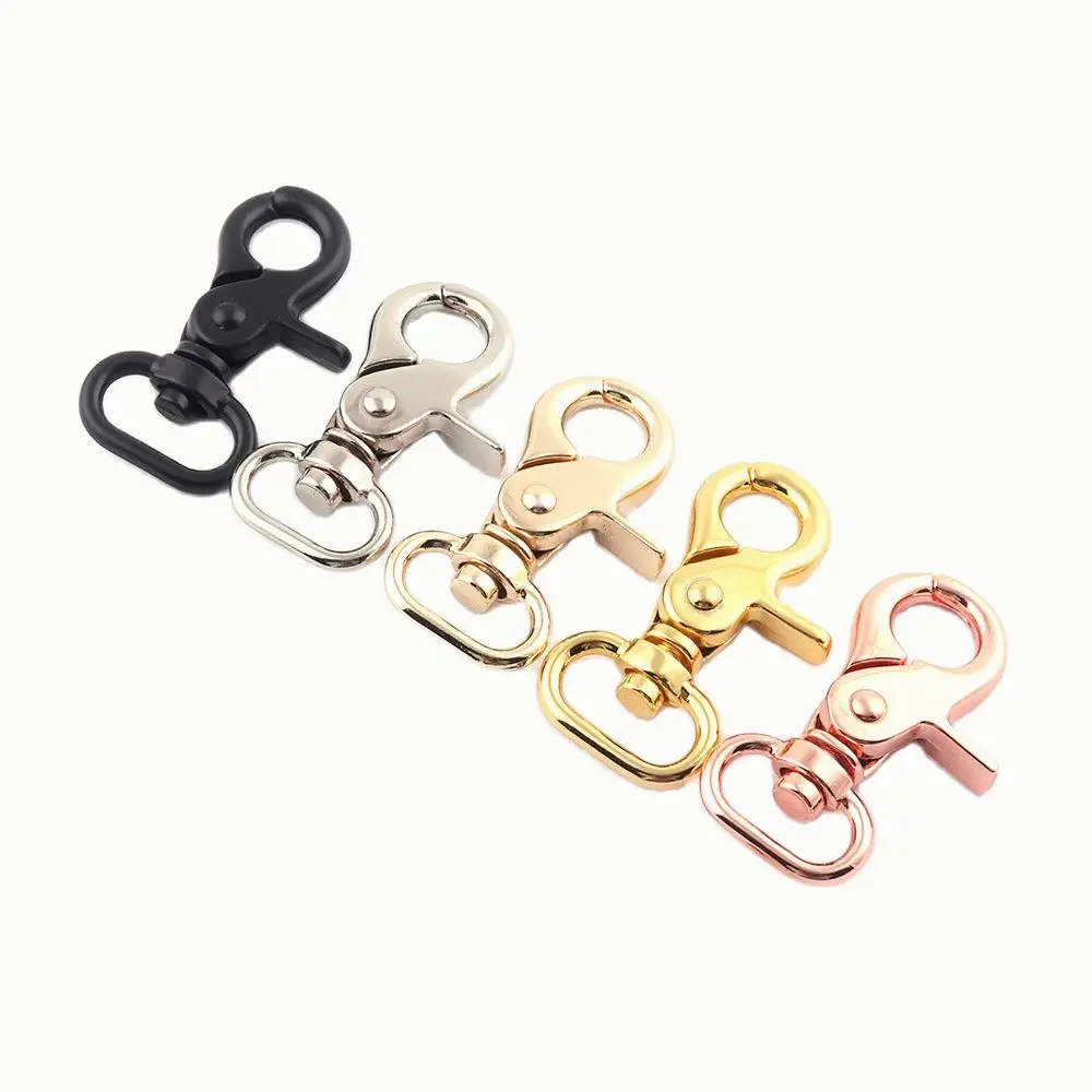 

20mm Swivel Clasps Claw,Rose Gold Hook Hardware,Lobster Clasp Purse Bag Handbag Webbing buckle,Dog Collar Clip,Lanyard Trigger