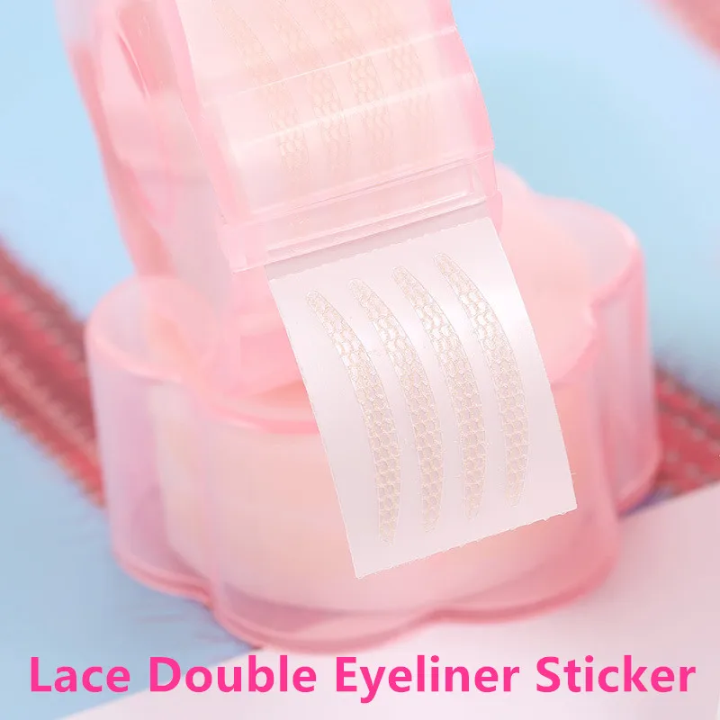 eyelid lifting lace strip Make Up Eyelid Sticker Double Eyelid Tape Fold Self Adhesive Stickers S/L Makeup Beige Invisible Tool