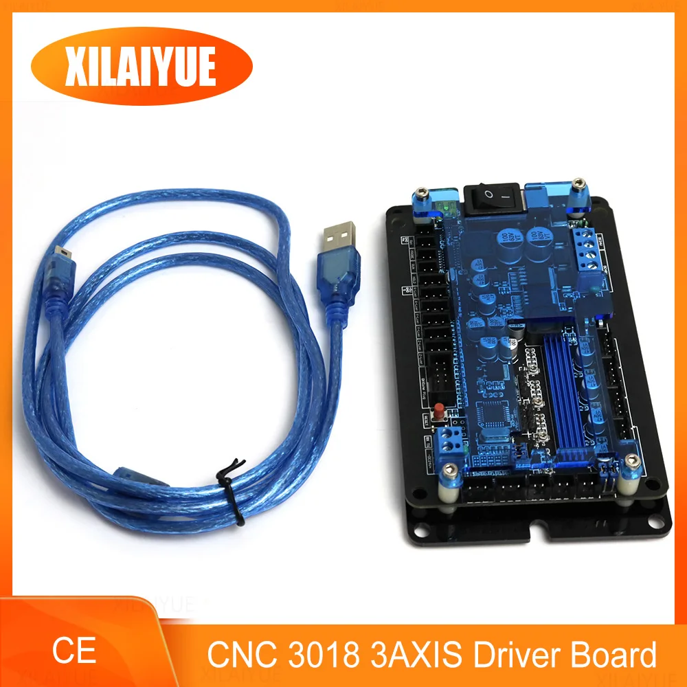 GRBL Controller Control Board 3Axis Stepper Motor Offline Double Y Axis USB Driver Board For CNC Laser Engraver.