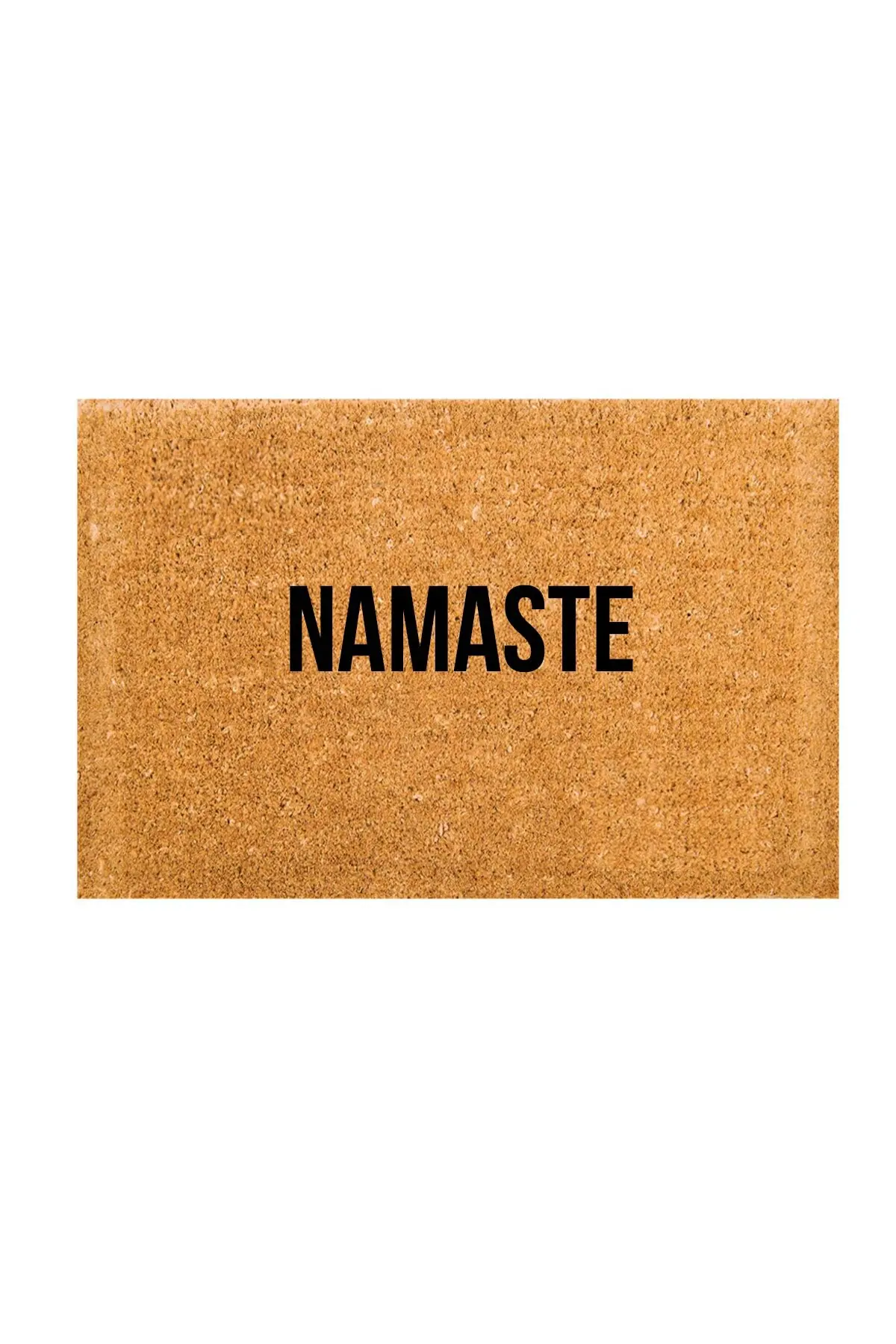 Namaste Doormat Outdoor Dust Removal Wear-resistant Anti-skid Entrance Door Mat Scraping Mud and Sand Removing Foot Pad