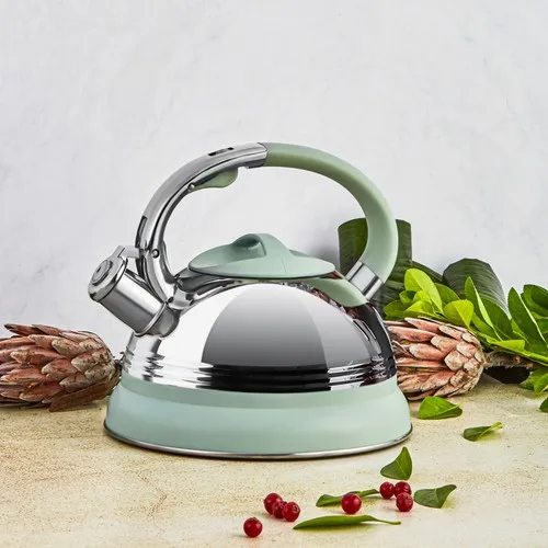 WONDERFUL MAGNIFICENT Karaca 3 Lt Mint Pressure Kettle Teapot   QUALITY FREE SHIPPING WITH BEVERAGES AND BEVERAGES