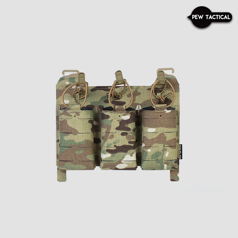 Aleta frontal modular MOLLE para chaleco táctico con protección balística - imagen 3