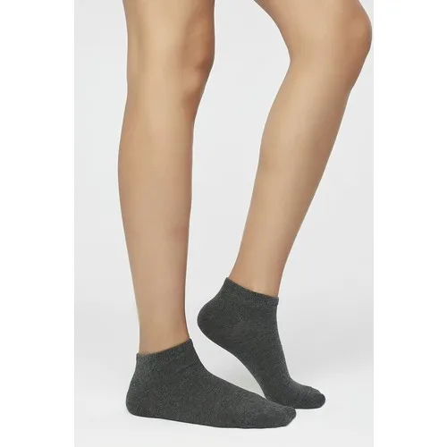 Penti серые-очень красочные точки 4'li ботинки носки женские короткие мягкие хлопковые повседневная одежда в различных цветах и дизайне